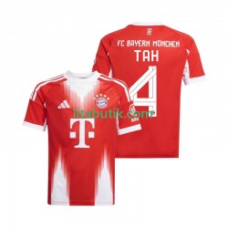 FC Bayern München Jonathan Tah 4 Män Hemma Fotbollströja 2025-2026 Kortärmad FC Bayern München Jonathan Tah 4 Män Hemma Fotbollströja 2025-2026 Kortärmad
