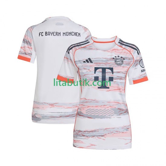 FC Bayern München Dam Borta Fotbollströja 2025-2026 Kortärmad