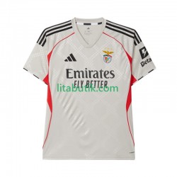 Benfica Män Borta Fotbollströja 2025-2026 Kortärmad Benfica Män Borta Fotbollströja 2025-2026 Kortärmad