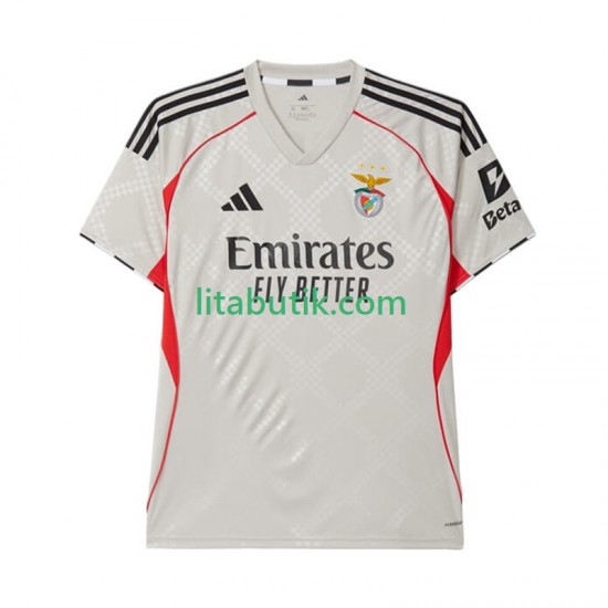 Benfica Män Borta Fotbollströja 2025-2026 Kortärmad