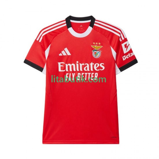 Benfica Män Hemma Fotbollströja 2025-2026 Kortärmad