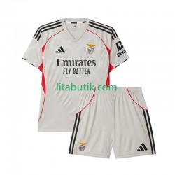 Benfica Barn Borta Fotbollströja 2025-2026 Kortärmad Benfica Barn Borta Fotbollströja 2025-2026 Kortärmad