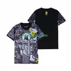 Brasilien Cheist the Redeemer Män Hemma Fotbollströja 2024 Kortärmad Brasilien Cheist the Redeemer Män Hemma Fotbollströja 2024 Kortärmad
