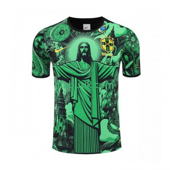 Brasilien Jesus Special Män Hemma Fotbollströja 2024-2025 Kortärmad