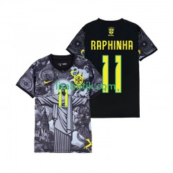 Brasilien RAPHINHA 11 Cheist the Redeemer Män Hemma Fotbollströja 2024 Kortärmad Brasilien RAPHINHA 11 Cheist the Redeemer Män Hemma Fotbollströja 2024 Kortärmad