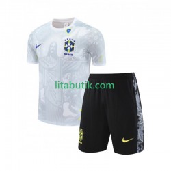 Brasilien Special JESUS Football Shirts Barn Hemma 2024-2025 Kortärmad Brasilien Special JESUS Football Shirts Barn Hemma 2024-2025 Kortärmad