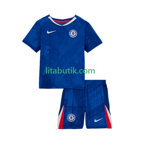 Chelsea Barn Hemma Fotbollströja 2025-2026 Kortärmad