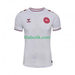 Danmark Män Borta Fotbollströja 2025 Kortärmad Danmark Män Borta Fotbollströja 2025 Kortärmad