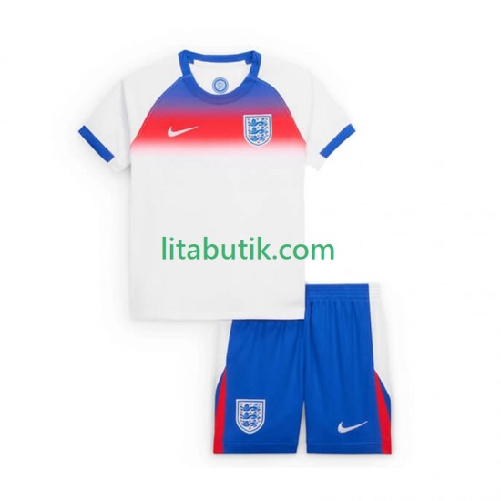 England Barn Hemma Fotbollströja 2025 Kortärmad