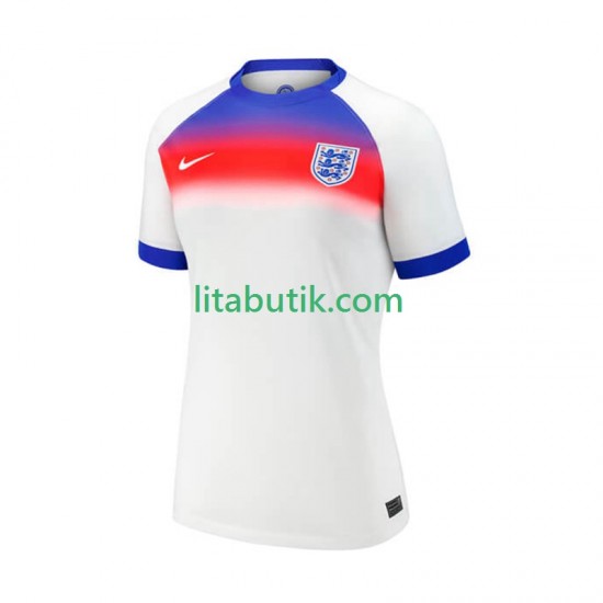 England Dam Hemma Fotbollströja 2025 Kortärmad