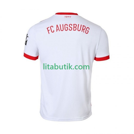 FC Augsburg Män Hemma Fotbollströja 2025-2026 Kortärmad