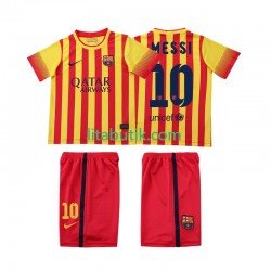 FC Barcelona Lionel Messi 10 2013 2014 Retro Barn Borta Fotbollströja Kortärmad FC Barcelona Lionel Messi 10 2013 2014 Retro Barn Borta Fotbollströja Kortärmad