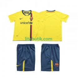 FC Barcelona 2009 Retro Barn Borta Fotbollströja 2008 Kortärmad FC Barcelona 2009 Retro Barn Borta Fotbollströja 2008 Kortärmad