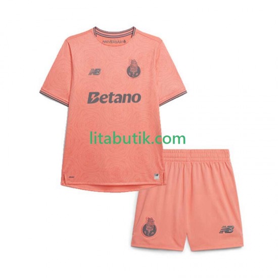 FC Porto Barn Borta Fotbollströja 2025-2026 Kortärmad