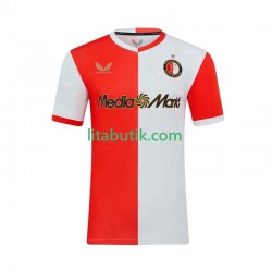 Feyenoord Rotterdam Män Hemma Fotbollströja 2025-2026 Kortärmad