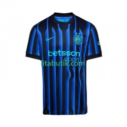 Inter Milan Män Hemma Fotbollströja 2025-2026 Kortärmad