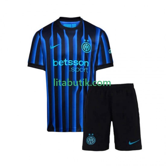 Inter Milan Barn Hemma Fotbollströja 2025-2026 Kortärmad