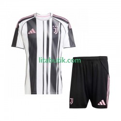 Juventus Barn Hemma Fotbollströja 2025-2026 Kortärmad Juventus Barn Hemma Fotbollströja 2025-2026 Kortärmad
