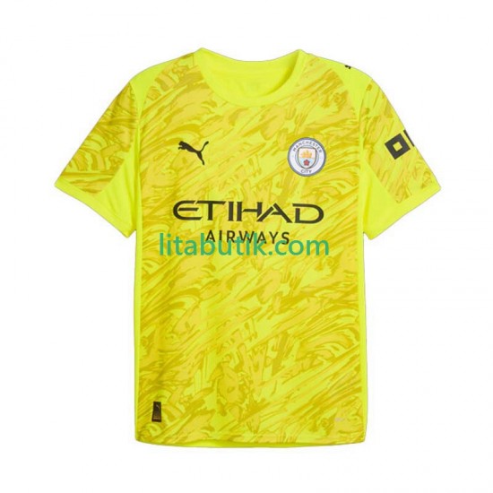 Manchester City Målvakt Män Tredje Fotbollströja 2025-2026 Kortärmad