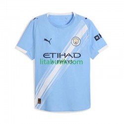 Manchester City Män Hemma Fotbollströja 2025-2026 Kortärmad