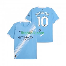 Manchester City Jack Grealish 10 Män Hemma Fotbollströja 2025-2026 Kortärmad