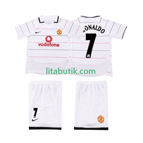 Manchester United Cristiano Ronaldo 7 2003 2005 Retro Barn Hemma Fotbollströja Kortärmad