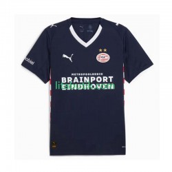 PSV Eindhoven Män Borta Fotbollströja 2025-2026 Kortärmad PSV Eindhoven Män Borta Fotbollströja 2025-2026 Kortärmad