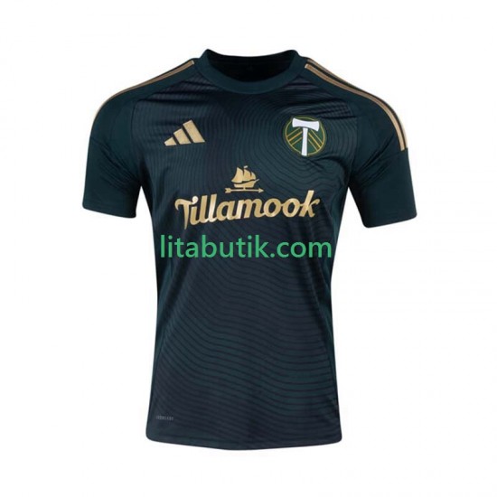 Portland Timbers Män Hemma Fotbollströja 2025-2026 Kortärmad