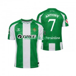 Real Betis Antony 7 Män Hemma Fotbollströja 2025-2026 Kortärmad