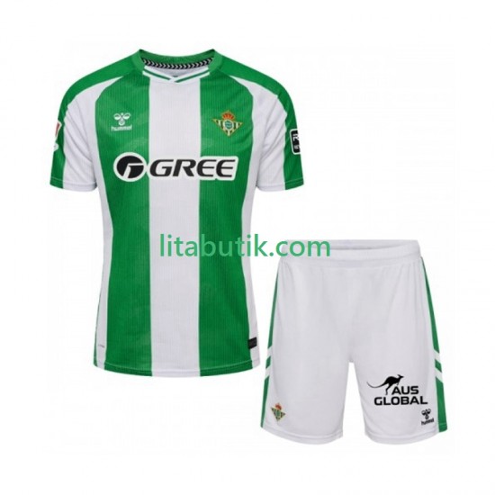 Real Betis Barn Hemma Fotbollströja 2025-2026 Kortärmad