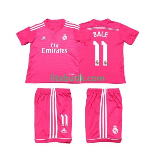 Real Madrid Bale 11 2014 2015 Retro Barn Borta Fotbollströja Kortärmad