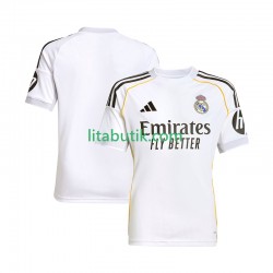 Real Madrid Män Hemma Fotbollströja 2025-2026 Kortärmad
