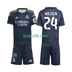Real Madrid Huijsen 24 Barn Borta Fotbollströja 2025-2026 Kortärmad