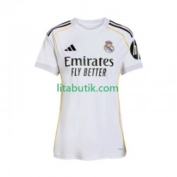 Real Madrid Dam Hemma Fotbollströja 2025-2026 Kortärmad