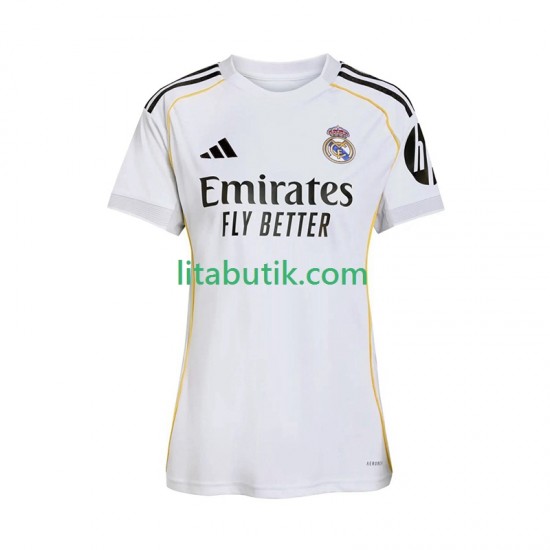 Real Madrid Dam Hemma Fotbollströja 2025-2026 Kortärmad