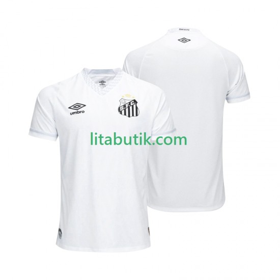 Santos FC Män Hemma Fotbollströja 2024 Kortärmad