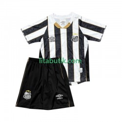 Santos FC Barn Borta Fotbollströja 2025-2026 Kortärmad Santos FC Barn Borta Fotbollströja 2025-2026 Kortärmad