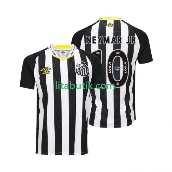 Santos FC NEYMAR JR 10 Män Borta Fotbollströja 2025-2026 Kortärmad