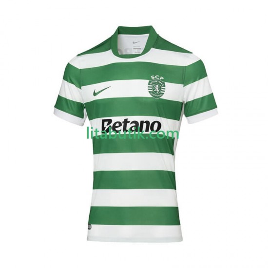 Sporting Lissabon Män Hemma Fotbollströja 2025-2026 Kortärmad