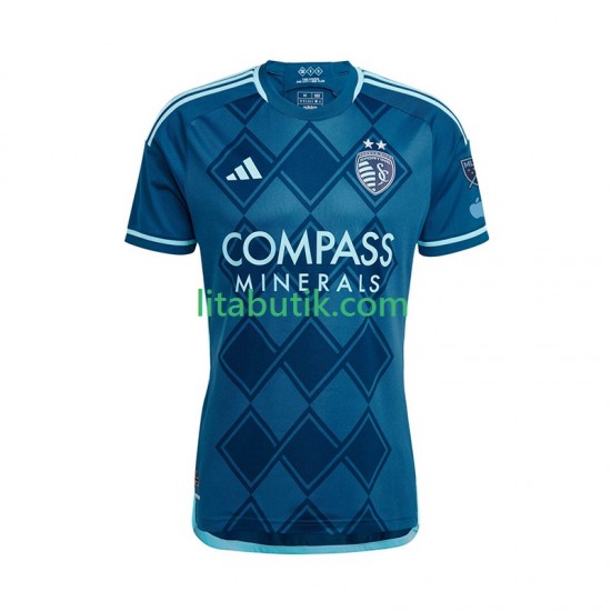 Sporting Kansas City Män Borta Fotbollströja 2025-2026 Kortärmad