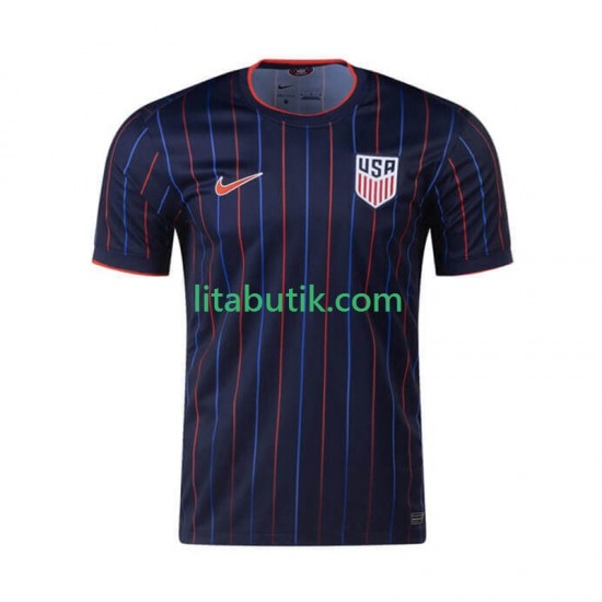 USA Män Borta Fotbollströja 2025 Kortärmad