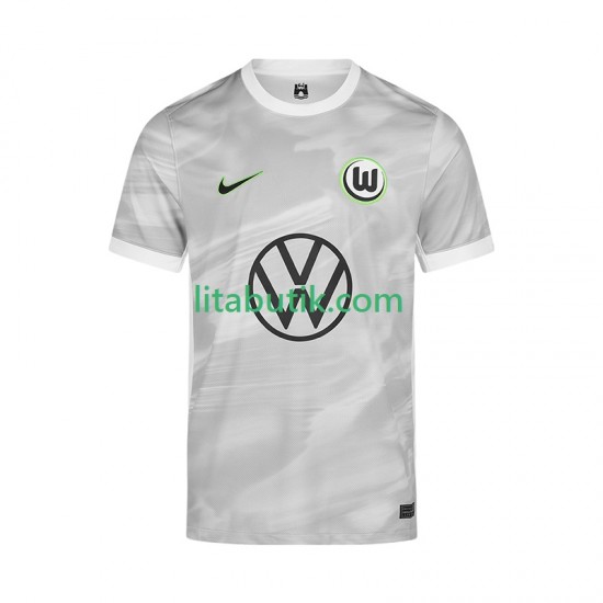 VfL Wolfsburg Män Borta Fotbollströja 2025-2026 Kortärmad