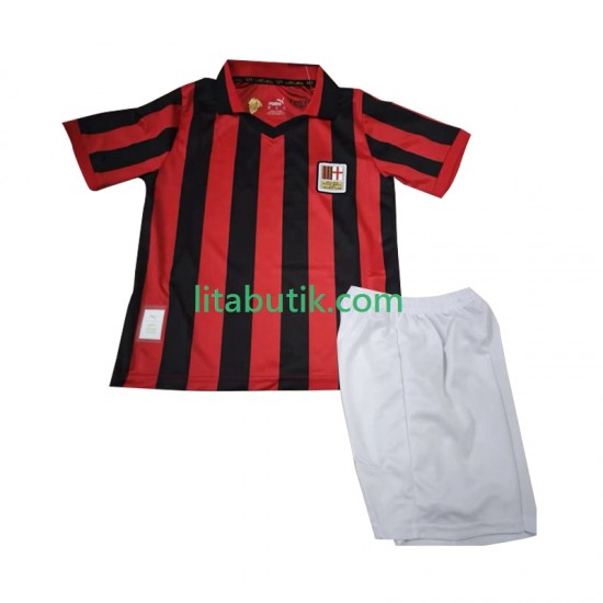 AC Milan 125th Anniversary Barn Hemma Fotbollströja 2024-2025 Kortärmad