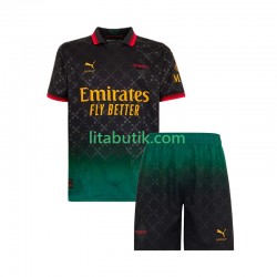 AC Milan Barn Fjärde Fotbollströja 2024-2025 Kortärmad AC Milan Barn Fjärde Fotbollströja 2024-2025 Kortärmad