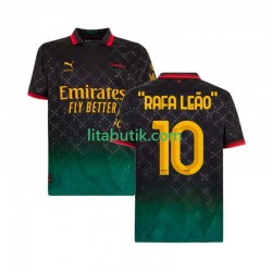 AC Milan RAFA LEAO 10 Män Fjärde Fotbollströja 2024-2025 Kortärmad AC Milan RAFA LEAO 10 Män Fjärde Fotbollströja 2024-2025 Kortärmad