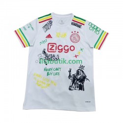 AFC Ajax Bob Marley Special Män Hemma Fotbollströja 2025 Kortärmad AFC Ajax Bob Marley Special Män Hemma Fotbollströja 2025 Kortärmad