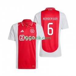 AFC Ajax Henderson 6 Män Hemma Fotbollströja 2024-2025 Kortärmad AFC Ajax Henderson 6 Män Hemma Fotbollströja 2024-2025 Kortärmad