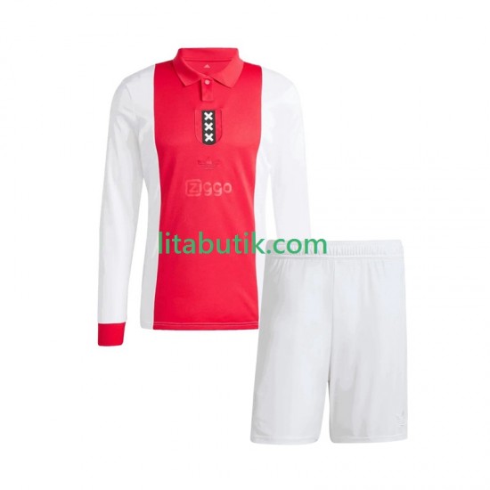 AFC Ajax Anniversary Barn Hemma Fotbollströja 2024-2025 Långärmad