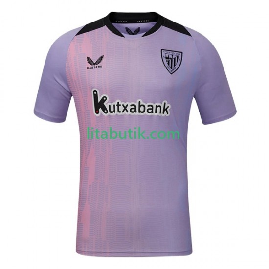 Athletic Bilbao Män Tredje Fotbollströja 2024-2025 Kortärmad