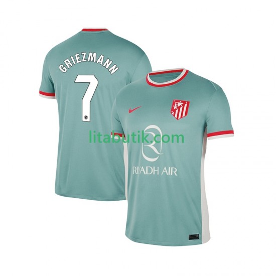 Atlético Madrid Antoine Griezmann 7 Män Borta Fotbollströja 2024-2025 Kortärmad